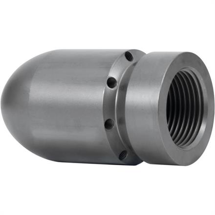 Granat-30° 1"IG mit Frontbohrung D=210 1 x vorn, 8 x hinten
