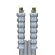 greyflex DN10 275 bar 10 M. AGR 3/8 : AGR 3/8  glatte Decke. Armaturen kpl. aus Edelstahl