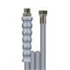 greyflex DN10 275 bar 10 M. DKR 1/2 : AGR 1/2  glatte Decke. Armaturen kpl. aus Edelstahl