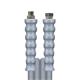 greyflex DN10 275 bar 10 M. DKR 3/8 : AGR 3/8  glatte Decke. Armaturen kpl. aus Edelstahl
