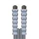 greyflex DN10 275 bar 40 M. DKOL 22 : DKOL 22  glatte Decke. Armaturen kpl. aus Edelstahl