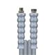 greyflex NW08 250 bar 10 M. DKR3/8:AGR3/8  glatte Decke. Armaturen kpl. aus Edelstahl