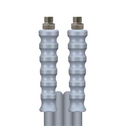 greyflex NW08 250 bar 20 M. AGR3/8:AGR3/8  glatte Decke. Armaturen kpl. aus Edelstahl