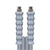greyflex NW08 250 bar 20 M. AGR3/8:AGR3/8  glatte Decke. Armaturen kpl. aus Edelstahl