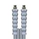 greyflex NW08 250 bar 25 M. AGR3/8:AGR3/8  glatte Decke. Armaturen kpl. aus Edelstahl