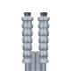 greyflex NW08 250 bar 30 M. DKR3/8:AGR3/8  glatte Decke. Armaturen kpl. aus Edelstahl