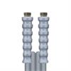 greyflex NW08 250 bar 30 M. DKR3/8:AGR3/8  glatte Decke. Armaturen kpl. aus Edelstahl