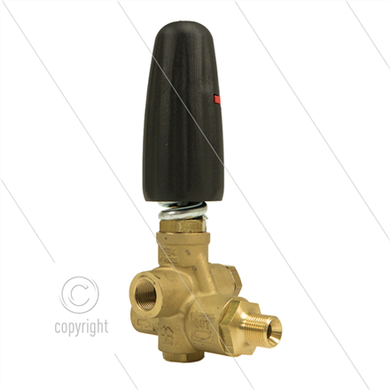 H284 Druckregelventil - 280 Bar - 8 bis 41 l/min - max 90°C - Eingang: 3/8" IG - Ausgang: