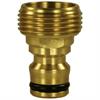 Hahnstück 3/4"AG Messing Kompatibel mit Kunststoff-Stecksystemen