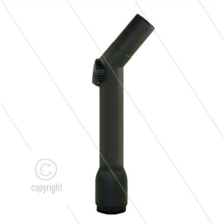 Handgriff drehbar mit Luftregulierung - Schlauchseite Ø32mm - Zubehörseite Ø35mm