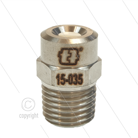 HD-Düse 1/4" AG - 15035 - Keramik - Spritzwinkel 15°