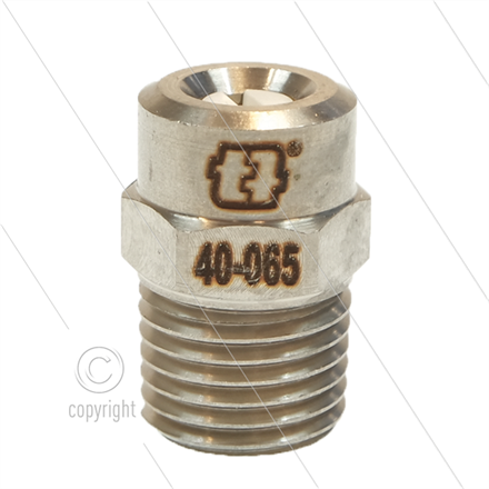 HD-Düse 1/4" AG - 40065 - Keramik - Spritzwinkel 40°