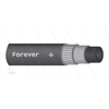 HD-Schlauch 2SCX-10 (3/8") - Forever - hoch abriebfest - schwarz - 400 Bar - Ø17,0mm