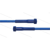 HD-Schlauch blau 1SC-06 - 15m - 2x M22x1,5 HV flach - 2x GKS - 250 Bar