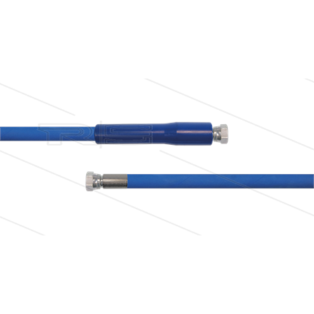 HD-Schlauch blau 1SC-06 - 5,0m - 2 x 1/4" DKR - 1x GKS - 250 Bar