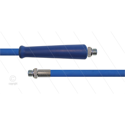 HD-Schlauch blau 1SC-10 - 25m - 2x 3/8" AGR - 1x GKS - 250 Bar