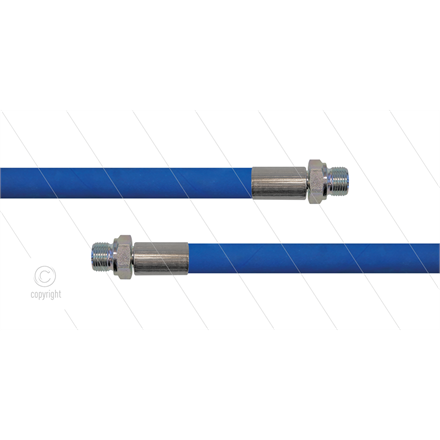 HD-Schlauch blau 1SC-12 - 20m - 2x 1/2" AGR - ohne GKS - 250 Bar