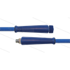 HD-Schlauch blau 1SN Plus-08 - 15m - 3/8" AGR x M22x1,5 HV flach - 2x GKS - 315 Bar
