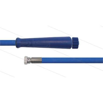 HD-Schlauch blau 2SC-08 - 15m - 1/2" DKR x M22x1,5 HV flach - 1x GKS