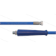 HD-Schlauch blau 2SC-08 - 25m - 3/8" AGR x 3/8" DKR - 1x GKS - 400 Bar - 3/8" AGR mit GKS
