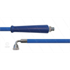 HD-Schlauch blau 2SC-08 - 25m - 3/8" AGR x 3/8" DKR 90° Bogen - 1x GKS - 400 Bar - 3/8"AGR