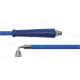 HD-Schlauch blau 2SC-08 - 40m - 3/8" AGR x 3/8" DKR 90° Winkel - 1x GKS - 400 Bar - 3/8"