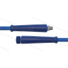 HD-Schlauch blau 2SC-10 - 10m - 1/2" AGR x M22x1,5 HV flach - 2x GKS - 400 Bar