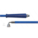 HD-Schlauch blau 2SC-10 - 50m - 3/8" AGR x 3/8" DKR 90° Winkel - 1x GKS - 400 Bar