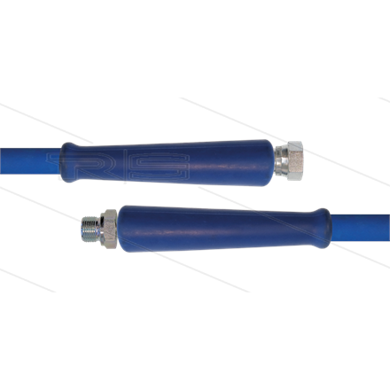 HD-Schlauch blau 2SC-12 - 15m - 1/2" DKR x 1/2" AGR - 2x GKS - 400 Bar