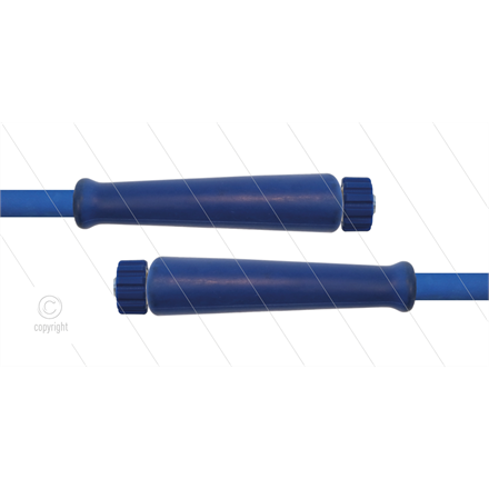 HD-Schlauch blau 2SN-10 - 50m - 2x M22x1,5 HV flach - 2x GKS - 400 Bar