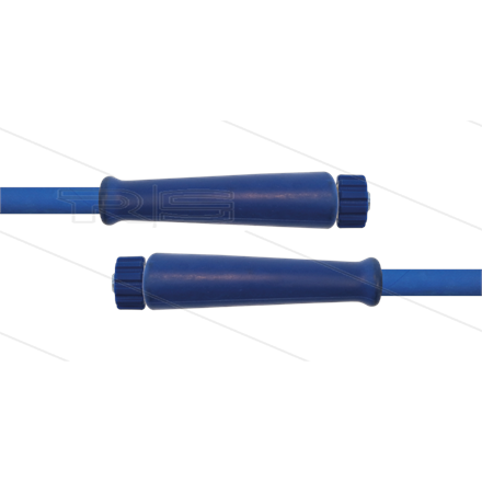 HD-Schlauch blau 2SN-Plus-10 - 5,0m - 2x M22x1,5 HV VA - 2 x GKS - 500 Bar