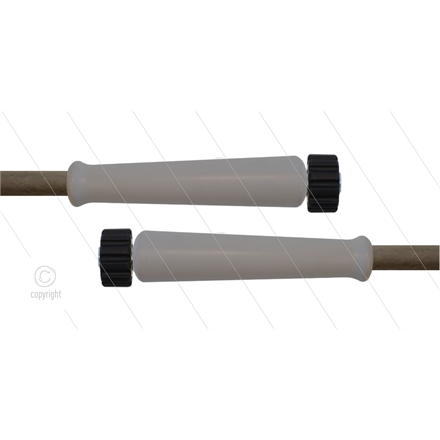 HD-Schlauch grau 2SC-10 - 10m - 2x M22x1,5 HV flach - 2x GKS - 400 Bar