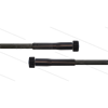 HD-Schlauch schwarz 1SC-06 - 10m - 2x M22x1,5 HV flach - 2x GKS - 250 Bar