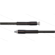 HD-Schlauch schwarz 1SC-06 - 10m - 3/8" DKR x 3/8" AGR - 2x GKS - 250 Bar