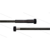 HD-Schlauch schwarz 1SC-06 - 15m - 2x M22x1,5 HV flach - 1 x GKS - 250 Bar