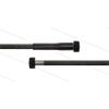 HD-Schlauch schwarz 1SC-06 - 20m - 2x M22x1,5 HV flach - 1x GKS - 250 Bar