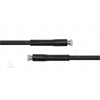 HD-Schlauch schwarz 1SC-06 - 30m - 2 x 3/8" DKR - 2x GKS - 250 Bar