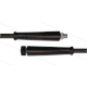 HD-Schlauch schwarz 1SC-10 - 20m - 1/2" AGR x M22x1,5 HV flach - 2x GKS - 250 Bar