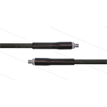 HD-Schlauch schwarz 1SN-06 - 20m - 2x 3/8" AGR - 2x GKS - 250 Bar