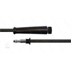 HD-Schlauch schwarz 2SC-08 - 20m - M22x1,5 HV flach x Ø11mm Stecknippel VA mit Lager
