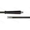 HD-Schlauch schwarz 2SC-10 - 15m - 3/8" AGR x 3/8" DKR - 1x GKS - 400 Bar