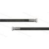 HD-Schlauch schwarz 2SC-10 - 30m - 2x 3/8" DKR - ohne GKS - 400 Bar