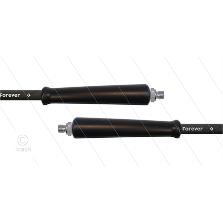 HD-Schlauch schwarz 2SCX-08 - Forever - 10m - 2x 3/8" AGR -