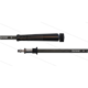HD-Schlauch schwarz 2SCX-08 Forever- 25m - M22HV flach x 11mm Stecknippel VA mit Lager