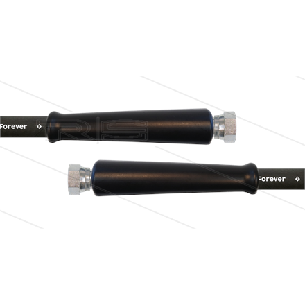HD-Schlauch schwarz 2SCX-12 - Forever - 10m - 2 x 1/2" DKR - 2x GKS - 400 Bar