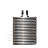 Heizschlange HDS 501C,550C, 558C, 698C, 990, 5/12C, 6/14CX, 6/14-4CX - Abstand der Anschl.