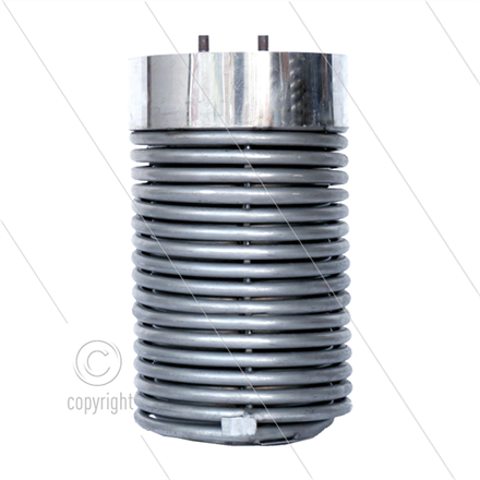 Heizschlange - TEHA - Stahl - BR1000(G) - 300 Bar - 3/8" AG - öl- und gasbeheizt - H: 685m