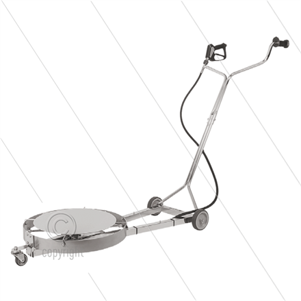 HUR-520 - mobiler Unterbodenwäscher - Ø520mm - 275 Bar - Rot