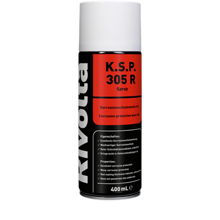 K.S.P. 305 R Korrosionsschutzwachs rot 400 ml Spraydose