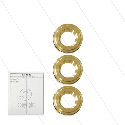 Kit 10 - Satz Messingringe + O-Ringe Ø20mm (3x) - Serie 47 + 48